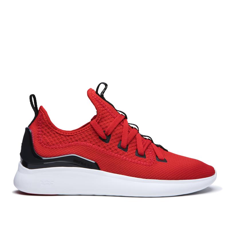 Zapatillas Bajas Supra Argentina Hombre - FACTOR Rojas (SNJGF-6370)